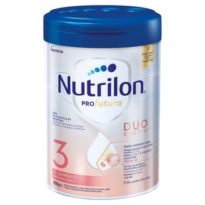 Nutrilon Profutura Duobiotik 3 batoľacie mlieko od uk. 12. mesiaca 800 g