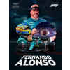 CUKROVÁ TLAČ Opłatek na Tort Cukrová hmota Formula 1 Fernando Alonso 1