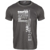 SPECNA ARMS Tričko Your Way of Airsoft Sniper - šedé/biele (SPE-23-027524) Veľkosť: S/Regular