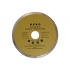 Diamantový řezný kotouč (celistvý) - 125 x 22,23 mm GEKO nářadí G00241