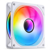 Jonsbo FR-606WR PWM Fan, Reverse, RGB - 120mm, White FR-606WR