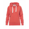 PAYPER ATLANTA+ LADY 000020-0001 / Dámska mikina s kapucňou - hot coral M