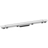 HANSGROHE RainDrain Match Plus vrchná sada sprchového žľabu 80 cm, s výškovo nastaviteľným rámom, matná biela, 56215700