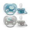 Philips Avent cumlík Ultrasoft Premium Zvieratko 6-18 mesiacov (2ks) - chlapec