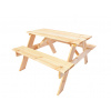 Tabuľka s lavičkami 150cm, 4-osobný súbor, predaj (Tabuľka s lavičkami 150cm, 4-osobný súbor, predaj)