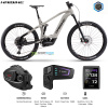 Haibike AllMtn CF 9 29/27.5 elektrobicykel 2023, šedá čierna, M