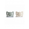 Frigg Dvojbalenie anatomických cumlíkov frigg butterfly cream/ sage, 0-6m, silikón