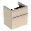 GEBERIT SMYLE SQUARE 58,4 x 47 x 61,7cm skrinka pod umývadlo so zásuvkami, piesková lesklá, 500.352.JL.1