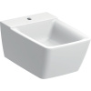 Závesný bidet Geberit Xeno2, uzavretý tvar: T=54cm, Prepad=Bez, biela / KeraTect, 500.501.01.1