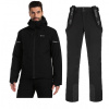 Pánský lyžařský komplet Tonnsi BLK M + Rhea BLK S