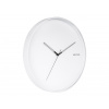 KARLSSON Dizajnové nástenné hodiny 5807WH Karlsson 40cm