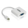ATEN VC920-AT adaptér na video kábel Mini DisplayPort VGA (D-Sub) Biela (VC920-AT)