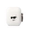 Karl Lagerfeld Apple AirPods 2/1 cover Silicone Choupette Head 3D KLA2RUNCHH