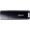 Apacer USB flash disk, 2.0, 64GB, AH336, čierny, čierna, AP64GAH336B-1, s krytkou