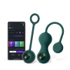 Magic Motion - Inteligentný Kegelov vibrátor Crystal Duo so sadou závaží - Magic Motion - Crystal Duo Smart Kegel Vibrator with Weight Set
