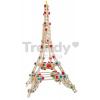 Drevená stavebnica Eiffelova veža Constructor Eiffel Tower Eichhorn 3 modely (Eiffelova veža, veterný mlyn, Víťazný oblúk) 315 dielov od 6 rokov EH390