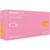 Nitrilové rukavice - nitrylex ® pink - MERCATOR MEDICAL® Veľkosť: XS