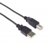 PremiumCord KU2AB2BK USB 2.0, propojovací, 2m, černý