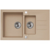 Kuchyňský dřez Alveus Rock 70 Beige 55 1090954