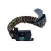 Paracord náramok Survival M5 Farba: camouflage