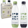 2x FLAŠE DO SATURÁTORA SODASTREAM FUSE 1L FAREBNÉ SADA 2 KUSOV