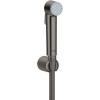 Grohe Tempesta bidetová batéria so sprchovou súpravou nástenná Hard Graphite 27513A01