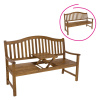 Záhradná lavička so stolíkom, akáciové drevo, TAIMA