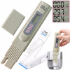 Digitálny merač tester tvrdosti, kvality a teploty vody 0-9999 PPM TDS-3
