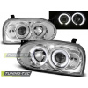 PREDNÉ SVETLÁ ANGEL EYES CHROM pre VW GOLF 3 09.91-08.97