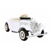 Elektrické autíčko Mercedes Benz 540A Retro - nelakované - biele
