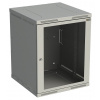 Solarix Rozvádzač nástenný SENSA 15U 500mm, dvere sklo, RAL 7035, SENSA-15U-65-11-G (83000187)