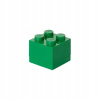 LEGO® Mini Box 4,6 x 4,6 x 4,3 cm tmavo zelená