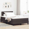 zahrada-XL Posteľ boxspring s matracom Tmavohnedá 120 x 190 cm látka 3338597