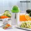 Krájač zeleniny s lisom na citrusy 4 v 1 s receptami InnovaGoods