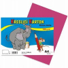 Stepa Kresliaci kartón A3 50ks 180g ružový