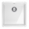 Franke Mythos - Keramický drez KXK 110-41, 45x45 cm, Glacier 126.0735.128