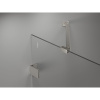 Mexen Lunar-B, výklopný sprchový kút ľavý 85 x 70 cm, 8mm číre sklo, oceľový profil, 832-085-070-97-00-L