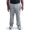 Pánske nohavice Nike Club Open-Hem Fleece - dark grey heather/lt smoke grey/white - Sivý (XL)