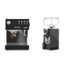 Ascaso Steel DUO PID, Black&Wood + Eureka Mignon Specialita, CR anthracite
