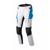 Kalhoty STELLA ANDES DRYSTAR HONDA kolekce, ALPINESTARS (světle šedá/černá/modrá/červená) 2024 XL