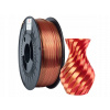 Filament 3DPower PLA SILK DUAL 1.75 mm Red/Gold 1 kg ČERVENÁ ZLATÁ
