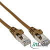 InLine 72502K sieťový kábel Hnedá 2 m Cat5e SF/UTP (S-FTP) (72502K)