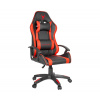 Platinet Herná stolička VARR Zolder čierna/červená PL0544 + záruka 3 roky zadarmo