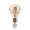 Žiarovka Filament CLASSIC so zlatým sklom, E27, 4W, 370lm, Teplá biela | Ideal Lux