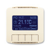 Termostat univerzální programovatelný - ovládací část, 3292A-A10301 C, ABB, Tango, slonová kost (ABB, Tango, slonová kost)