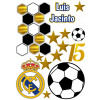 CUKROVÁ TLAČ jedlý obrázok na tortu Cukrová hmota Real Madrid MBAPPE RONALDO 3