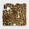 Flipové pouzdro Mobiwear - Huawei P30 Lite - VA33P Leopardí vzor (Knížkové flip pouzdro, obal, kryt na mobil Huawei P30 Lite - VA33P Leopardí vzor, materiál Umělá kůže + TPU - ochrana 360°, stojánek,