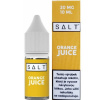 Juice Sauz SALT Orange Juice 10ml / 20mg (Čerstvě vymačkaná pomerančová šťáva.)