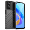 Thunder Case flexibilný pancierový kryt pre Oppo A76 / Oppo A36 / Realme 9i čierny (Thunder Case flexibilný pancierový kryt pre Oppo A76 / Oppo A36 / Realme 9i čierny)