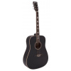 Dimavery STW-40 Western gitara, čierna